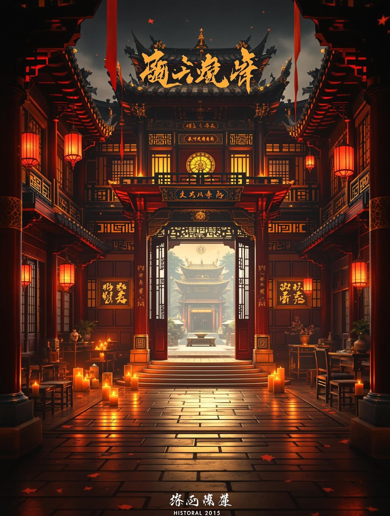 《长安风云》高清海报 - 成都私人影院古装悬疑巨制